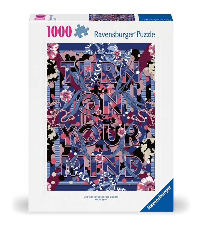 Ravensburger Pussel Turn On Your Mind 1000p (12000783) i gruppen SPORT, FRITID & HOBBY / Hobby / Pussel hos TP E-commerce Nordic AB (C86528)
