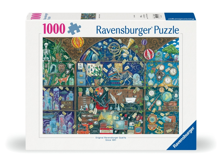Ravensburger Pussel Cabinet Of Curiosities 1000p (12000785) i gruppen SPORT, FRITID & HOBBY / Hobby / Pussel hos TP E-commerce Nordic AB (C86529)
