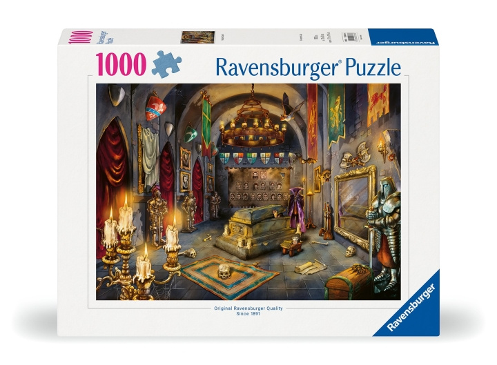 Ravensburger Pussel The Vampire\'s Castle 1000p (12000787) i gruppen SPORT, FRITID & HOBBY / Hobby / Pussel hos TP E-commerce Nordic AB (C86530)