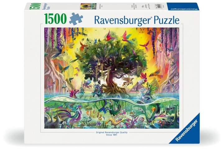 Ravensburger Pussel Sea Unicorn 1500p (12000798) i gruppen SPORT, FRITID & HOBBY / Hobby / Pussel hos TP E-commerce Nordic AB (C86535)