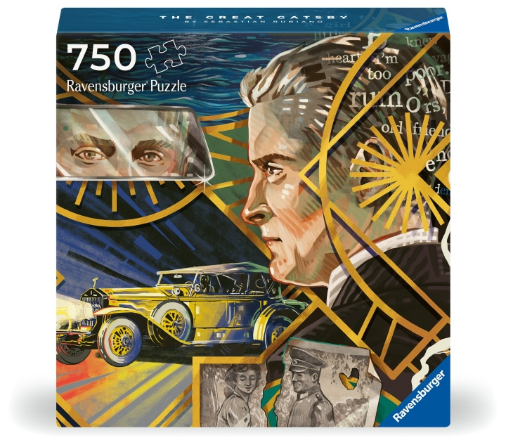 Ravensburger Pussel Art&Soul-The Great Gatsby 750p (12000996) i gruppen SPORT, FRITID & HOBBY / Hobby / Pussel hos TP E-commerce Nordic AB (C86552)