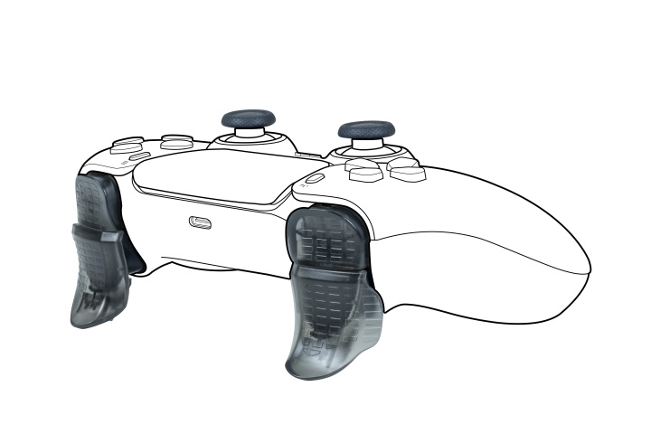 NACON Pro Trigger Pack för Dualsense PS5 i gruppen HEMELEKTRONIK / Spelkonsoler & Tillbehör / Sony PlayStation 5 / Tillbehör hos TP E-commerce Nordic AB (C86573)