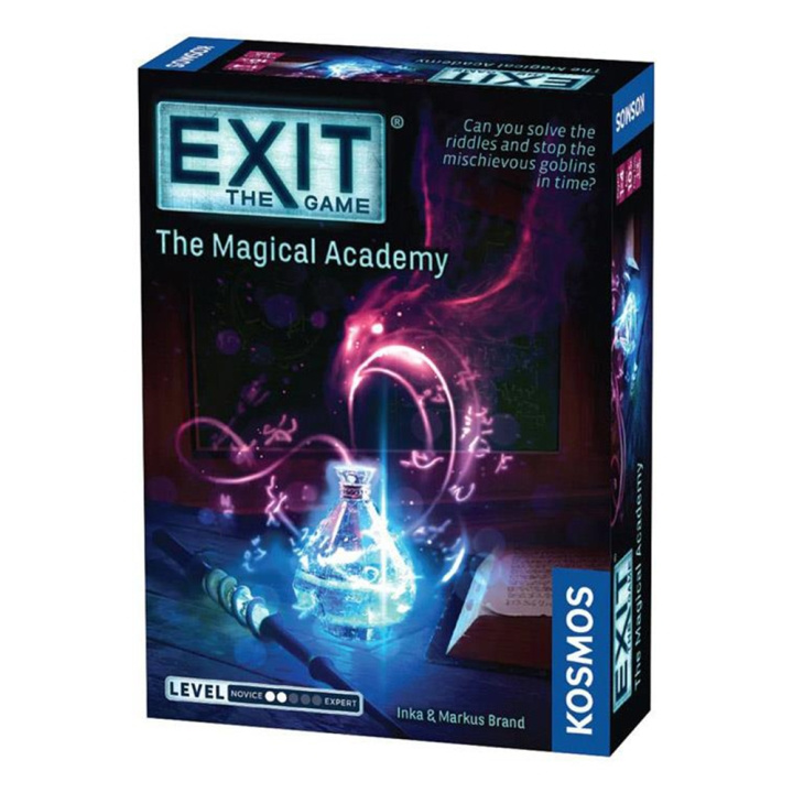 Exit: Escape Room 21: The Magical Academy (EN) (KOS01888) i gruppen LEKSAKER, BARN- & BABYPRODUKTER / Spel / Sällskapsspel hos TP E-commerce Nordic AB (C86575)