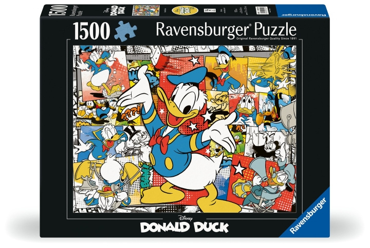 Ravensburger Pussel Kalle Anka 1500p (12001220) i gruppen SPORT, FRITID & HOBBY / Hobby / Pussel hos TP E-commerce Nordic AB (C86595)