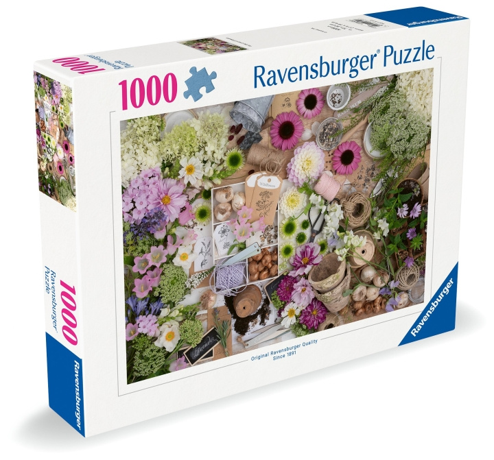 Ravensburger Pussel Magnifik blomma kärlek 1000p (12000620) i gruppen SPORT, FRITID & HOBBY / Hobby / Pussel hos TP E-commerce Nordic AB (C86601)