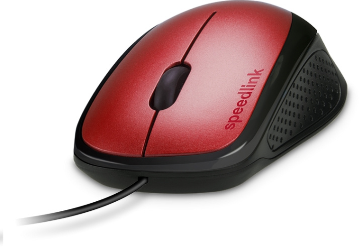 Speedlink Kappa USB-mus (röd) i gruppen DATORER & KRINGUTRUSTNING / Möss & Tangentbord / Möss / Trådbundna hos TP E-commerce Nordic AB (C86665)