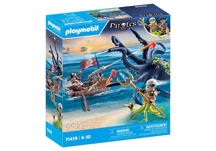 Playmobil Kampen mot den gigantiska bläckfisken (71419) i gruppen LEKSAKER, BARN- & BABYPRODUKTER / Leksaker / Lekset hos TP E-commerce Nordic AB (C86689)