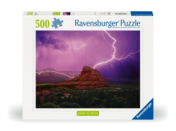 Ravensburger Pussel Pink Thunder 500p (12000779) i gruppen SPORT, FRITID & HOBBY / Hobby / Pussel hos TP E-commerce Nordic AB (C86696)