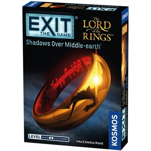 Exit: Escape Room : Lord Of The Rings - Shadows Over Middle-Earth (EN) (KOS1707) i gruppen LEKSAKER, BARN- & BABYPRODUKTER / Spel / Sällskapsspel hos TP E-commerce Nordic AB (C86733)