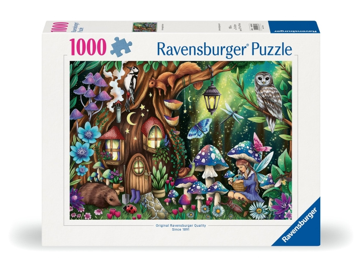 Ravensburger Pussel I Den Magiska Skogen 1000p (12000786) i gruppen SPORT, FRITID & HOBBY / Hobby / Pussel hos TP E-commerce Nordic AB (C86744)