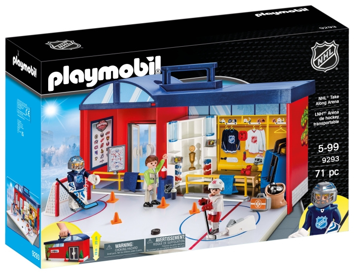 Playmobil NHL Take Along Arena (9293) i gruppen LEKSAKER, BARN- & BABYPRODUKTER / Leksaker / Lekset hos TP E-commerce Nordic AB (C86799)