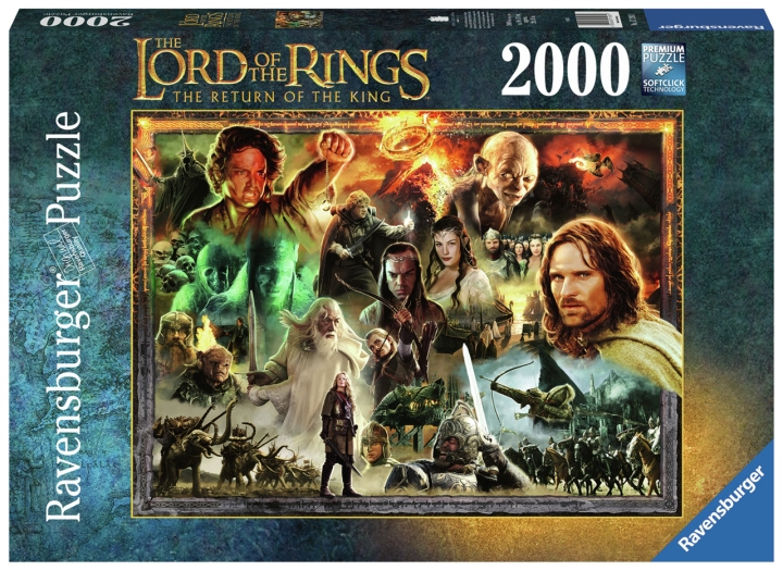 Ravensburger Sagan om ringen - Konungens återkomst 2000p - (10217293) i gruppen SPORT, FRITID & HOBBY / Hobby / Pussel hos TP E-commerce Nordic AB (C86803)