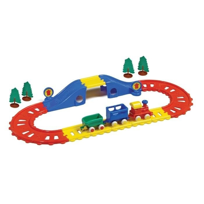 Viking Toys Tågset (130015) i gruppen LEKSAKER, BARN- & BABYPRODUKTER / Leksaker / Leksaksbilar & andra fordon hos TP E-commerce Nordic AB (C87335)
