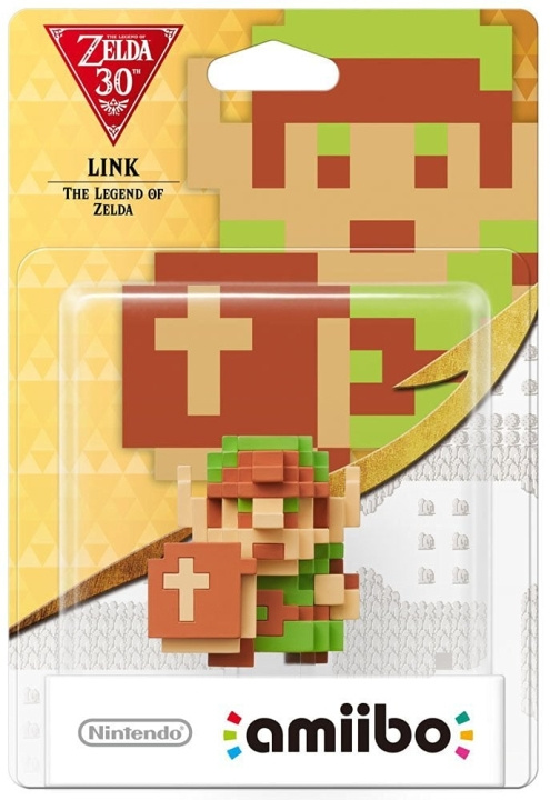 Nintendo Amiibo Figurine 8-bitars Link i gruppen HEMELEKTRONIK / Spelkonsoler & Tillbehör / Nintendo Switch / Tillbehör hos TP E-commerce Nordic AB (C87423)