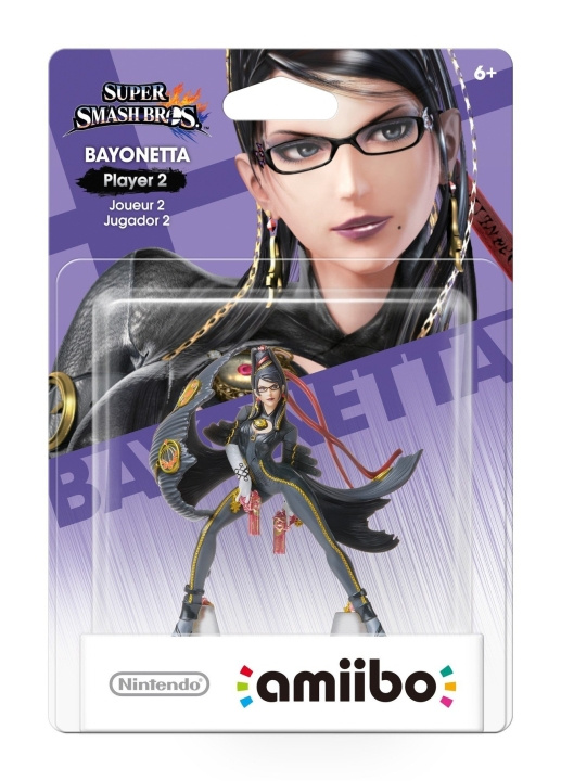 Nintendo Amiibo Figurine Bayonetta Spelare 2 (Super Smash Bros.) i gruppen HEMELEKTRONIK / Spelkonsoler & Tillbehör / Nintendo Switch / Tillbehör hos TP E-commerce Nordic AB (C87431)