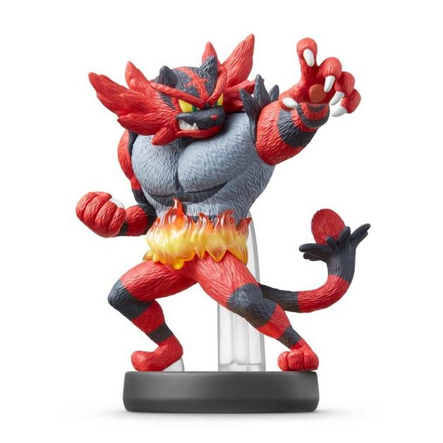 Amiibo Nr 79 Incineroar i gruppen HEMELEKTRONIK / Spelkonsoler & Tillbehör / Nintendo Switch / Tillbehör hos TP E-commerce Nordic AB (C87466)