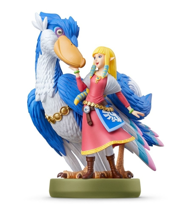 Amiibo Ny figur av Zelda och Loftwing i gruppen HEMELEKTRONIK / Spelkonsoler & Tillbehör / Nintendo Switch / Tillbehör hos TP E-commerce Nordic AB (C87503)