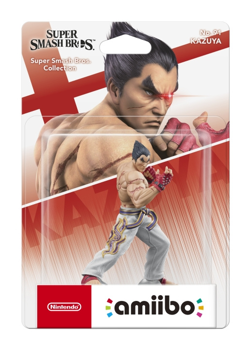 Amiibo Super Smash Bros. samling - Kazuya Amiibo i gruppen HEMELEKTRONIK / Spelkonsoler & Tillbehör / Nintendo Switch / Tillbehör hos TP E-commerce Nordic AB (C87517)