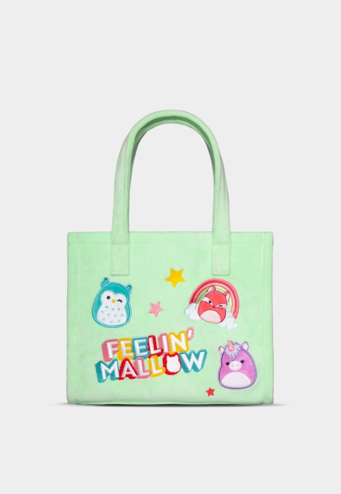 Squishmallows Totebag - Grön (LT405064SQM) i gruppen LEKSAKER, BARN- & BABYPRODUKTER / Resa / Barnväskor / Ryggsäckar hos TP E-commerce Nordic AB (C87660)
