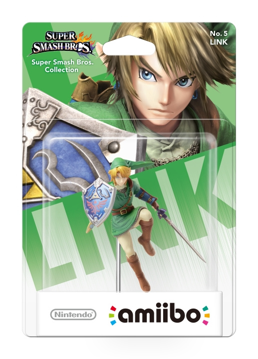 Nintendo Amiibo-figur Link i gruppen HEMELEKTRONIK / Spelkonsoler & Tillbehör / Nintendo Switch / Tillbehör hos TP E-commerce Nordic AB (C87970)