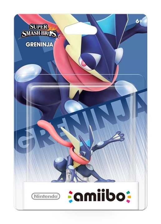 Nintendo Amiibo-figur Greninja i gruppen HEMELEKTRONIK / Spelkonsoler & Tillbehör / Nintendo Switch / Tillbehör hos TP E-commerce Nordic AB (C87999)
