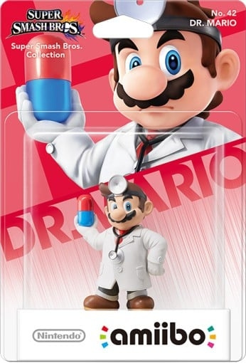 Nintendo Amiibo-figur Dr. Mario i gruppen HEMELEKTRONIK / Spelkonsoler & Tillbehör / Nintendo Switch / Tillbehör hos TP E-commerce Nordic AB (C88003)