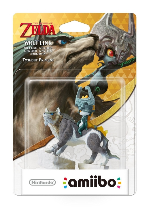 Nintendo Amiibo Figurine Wolf-Link i gruppen HEMELEKTRONIK / Spelkonsoler & Tillbehör / Nintendo Switch / Tillbehör hos TP E-commerce Nordic AB (C88014)
