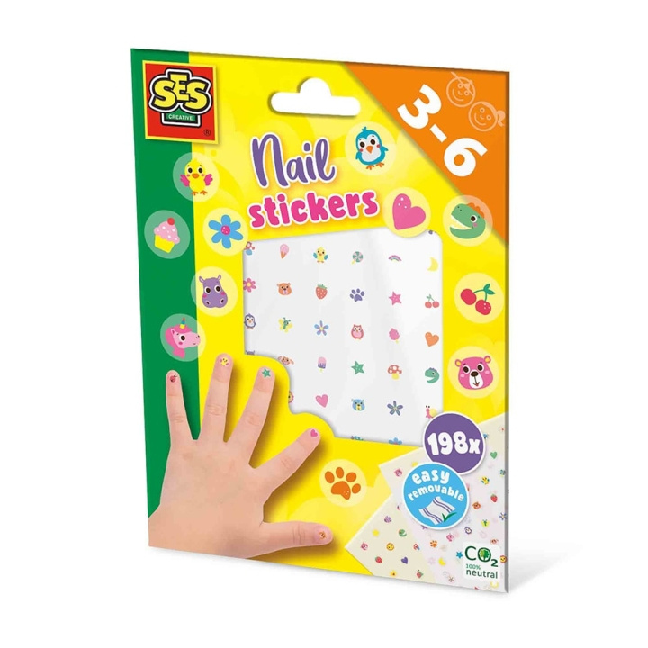 SES Creative Klistermärken för naglar - (S14044) i gruppen LEKSAKER, BARN- & BABYPRODUKTER / Leksaker / Pyssel hos TP E-commerce Nordic AB (C88029)