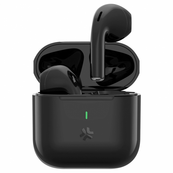 Celly Hörlurar Earpods TWS Compact Svart i gruppen HEMELEKTRONIK / Ljud & Bild / Hörlurar & Tillbehör / Hörlurar hos TP E-commerce Nordic AB (C88244)
