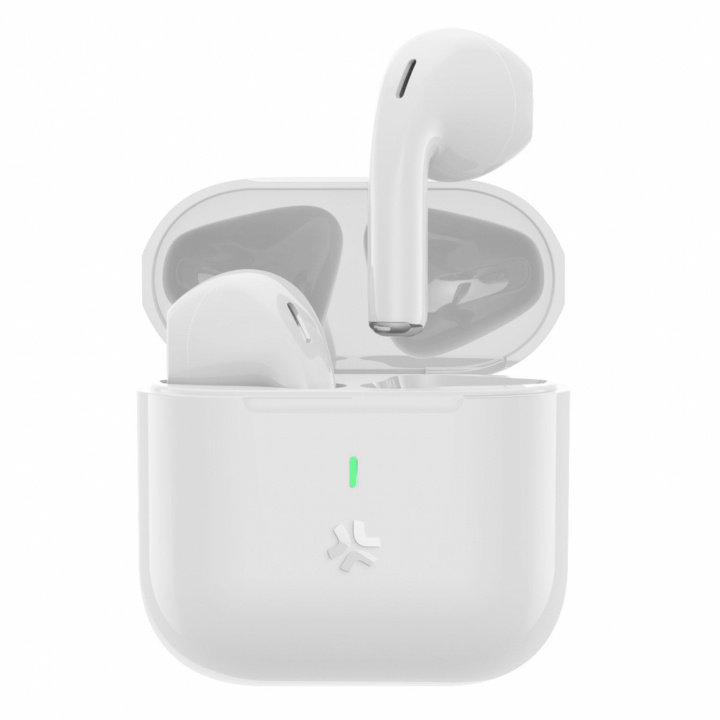 Celly Hörlurar Earpods TWS Compact Vit i gruppen HEMELEKTRONIK / Ljud & Bild / Hörlurar & Tillbehör / Hörlurar hos TP E-commerce Nordic AB (C88245)