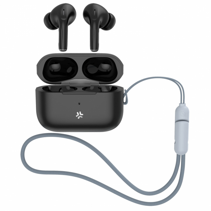 Celly Hörlurar In-Ear TWS ANC ENC Harmony Svart i gruppen HEMELEKTRONIK / Ljud & Bild / Hörlurar & Tillbehör / Hörlurar hos TP E-commerce Nordic AB (C88248)