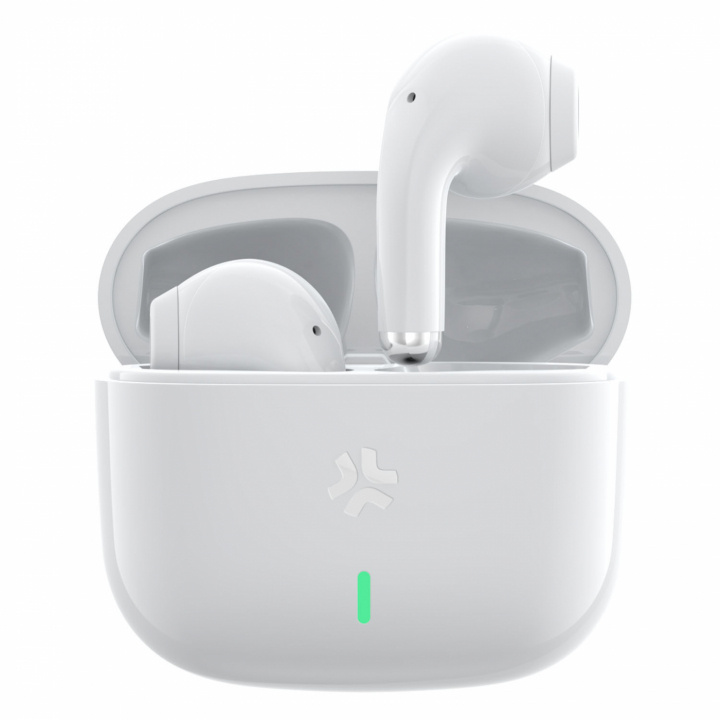 Celly Hörlurar In-Ear TWS Tips1 Vit i gruppen HEMELEKTRONIK / Ljud & Bild / Hörlurar & Tillbehör / Hörlurar hos TP E-commerce Nordic AB (C88251)