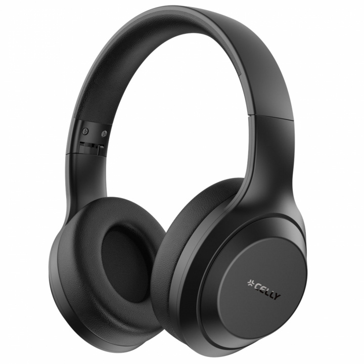 Celly Hörlurar Over-Ear Trådlösa Wavebeat Svart i gruppen HEMELEKTRONIK / Ljud & Bild / Hörlurar & Tillbehör / Hörlurar hos TP E-commerce Nordic AB (C88254)