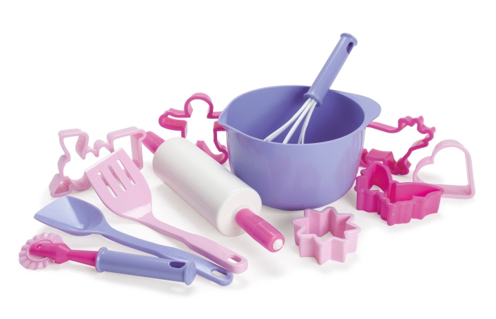 Dantoy Bakningsset, Rosa (4399) i gruppen LEKSAKER, BARN- & BABYPRODUKTER / Leksaker / Lilla hemmet & Rollek hos TP E-commerce Nordic AB (C88312)