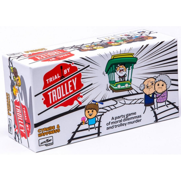 Board games Rättegång med vagn (EN) (SBDK3203) i gruppen LEKSAKER, BARN- & BABYPRODUKTER / Spel / Sällskapsspel hos TP E-commerce Nordic AB (C88364)