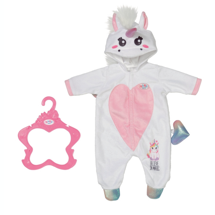 BABY BornBABY Born - Enhörning Onesie, 43cm (832936) i gruppen LEKSAKER, BARN- & BABYPRODUKTER / Leksaker / Dockor & Tillbehör hos TP E-commerce Nordic AB (C88968)
