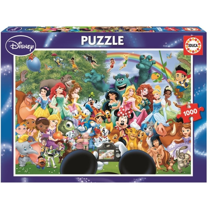 Educa Pussel 1000 - Den underbara världen av Disney II (016297) i gruppen SPORT, FRITID & HOBBY / Hobby / Pussel hos TP E-commerce Nordic AB (C89093)