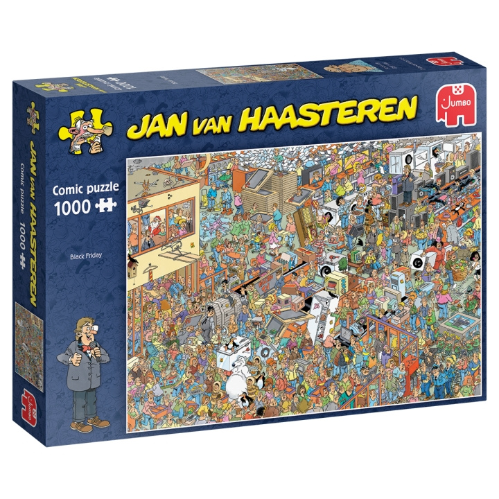Jan van Haasteren Black Friday (1000 bitar) (1119801829) i gruppen SPORT, FRITID & HOBBY / Hobby / Pussel hos TP E-commerce Nordic AB (C89708)