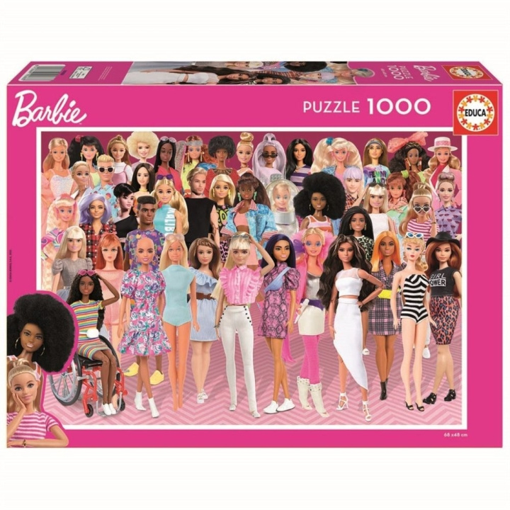 Educa 1000 Barbie-pussel (80-19268) i gruppen SPORT, FRITID & HOBBY / Hobby / Pussel hos TP E-commerce Nordic AB (C89955)