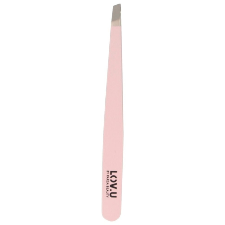Parsa LOV.U Pincett Rosa i gruppen SKÖNHET & HÄLSA / Makeup / Verktyg & Sminkset / Övriga verktyg hos TP E-commerce Nordic AB (C89968)
