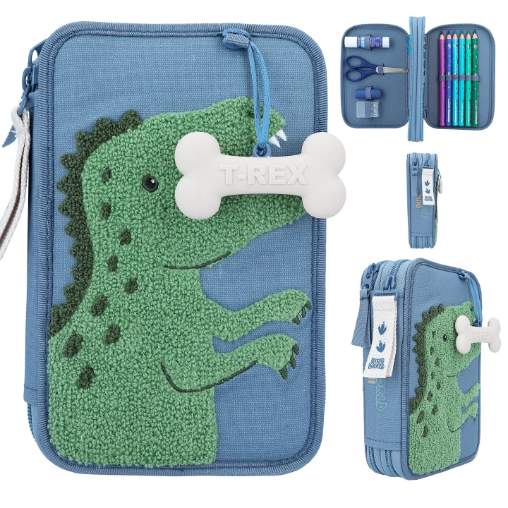 Dino World MINI - Pennfodral - (0412307) i gruppen LEKSAKER, BARN- & BABYPRODUKTER / Leksaker / Pennfodral hos TP E-commerce Nordic AB (C90166)