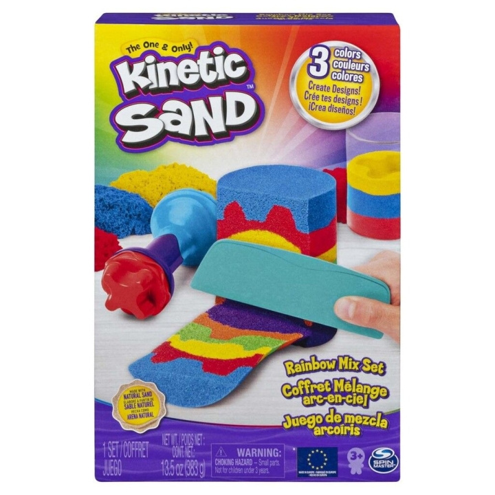 Kinetic Sand Rainbow Mix Set (6053691) i gruppen LEKSAKER, BARN- & BABYPRODUKTER / Leksaker / Leklera, leksand och tillbehör hos TP E-commerce Nordic AB (C90365)