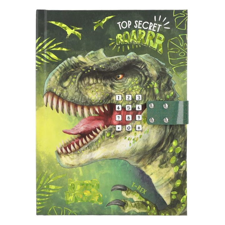Dino World Dagbok med kod och ljud ( 0412407 ) i gruppen LEKSAKER, BARN- & BABYPRODUKTER / Leksaker / Rita & Räkna hos TP E-commerce Nordic AB (C90387)