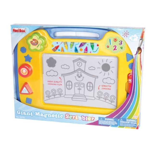 GA-Toys Magnetisk ritbräda (40x30 cm) (27003) i gruppen LEKSAKER, BARN- & BABYPRODUKTER / Leksaker / Rita & Räkna hos TP E-commerce Nordic AB (C90439)