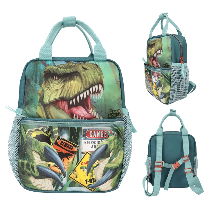 Dino World ryggsäck DANGER ( 0411778 ) | LEKSAKER, BARN- & BABYPRODUKTER - Resa - Barnväskor - Ryggsäckar | GameStuff