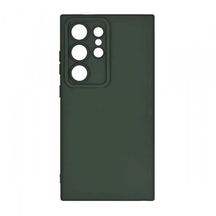 Onsala Backcover Sil Touch Samsung S24 Ultra 5G Olive Green i gruppen SMARTPHONE & SURFPLATTOR / Mobilskydd / Samsung hos TP E-commerce Nordic AB (C90741)