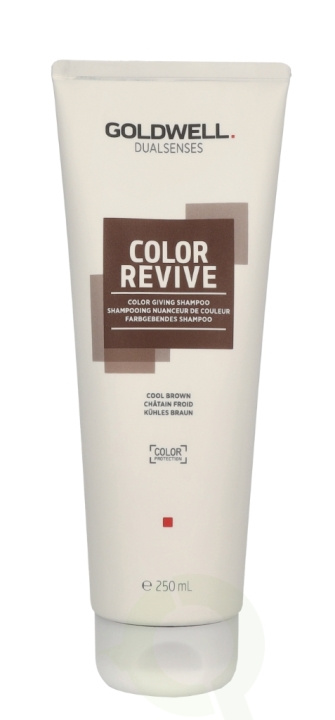 Goldwell Dualsenses Color Revive Color Giving Shampoo 250 ml Cool Brown i gruppen SKÖNHET & HÄLSA / Hår & Styling / Hårvårdsprodukter / Schampo hos TP E-commerce Nordic AB (C90817)