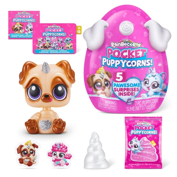RAINBOCORNS (Bundle ) RAINBOCORNS- POCKET PUPPYCORN SURPRISE-SERIES 1 Bobble Head 1 pk - (9285) i gruppen LEKSAKER, BARN- & BABYPRODUKTER / Leksaker / Figurer, Miniatyrer & tillbehör hos TP E-commerce Nordic AB (C90915)