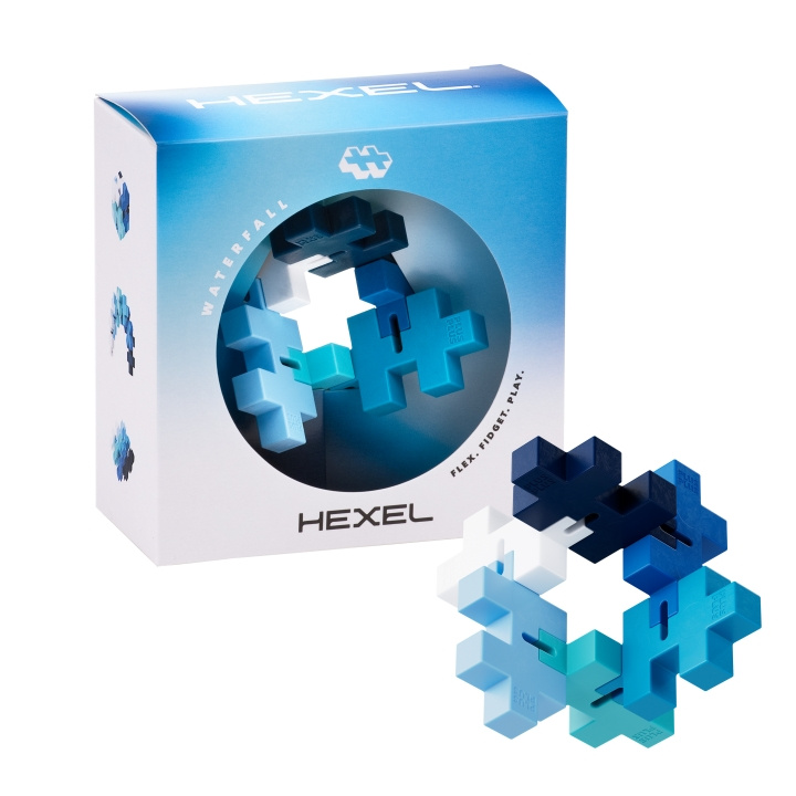 Plus Plus HEXEL Vattenfall (3486) i gruppen LEKSAKER, BARN- & BABYPRODUKTER / Leksaker / Byggleksaker / Byggklossar & övriga byggleksaker hos TP E-commerce Nordic AB (C90935)