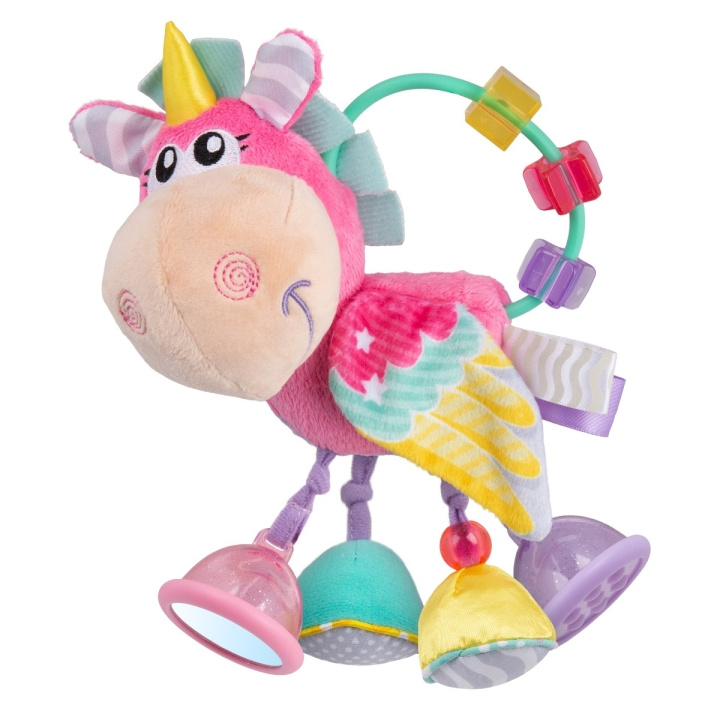 Playgro Aktivitetsskallra med enhörning - Rosa - (10188463) i gruppen LEKSAKER, BARN- & BABYPRODUKTER / Babyleksaker / Aktivitetsleksaker hos TP E-commerce Nordic AB (C90985)